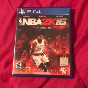 NBA2k16 video game